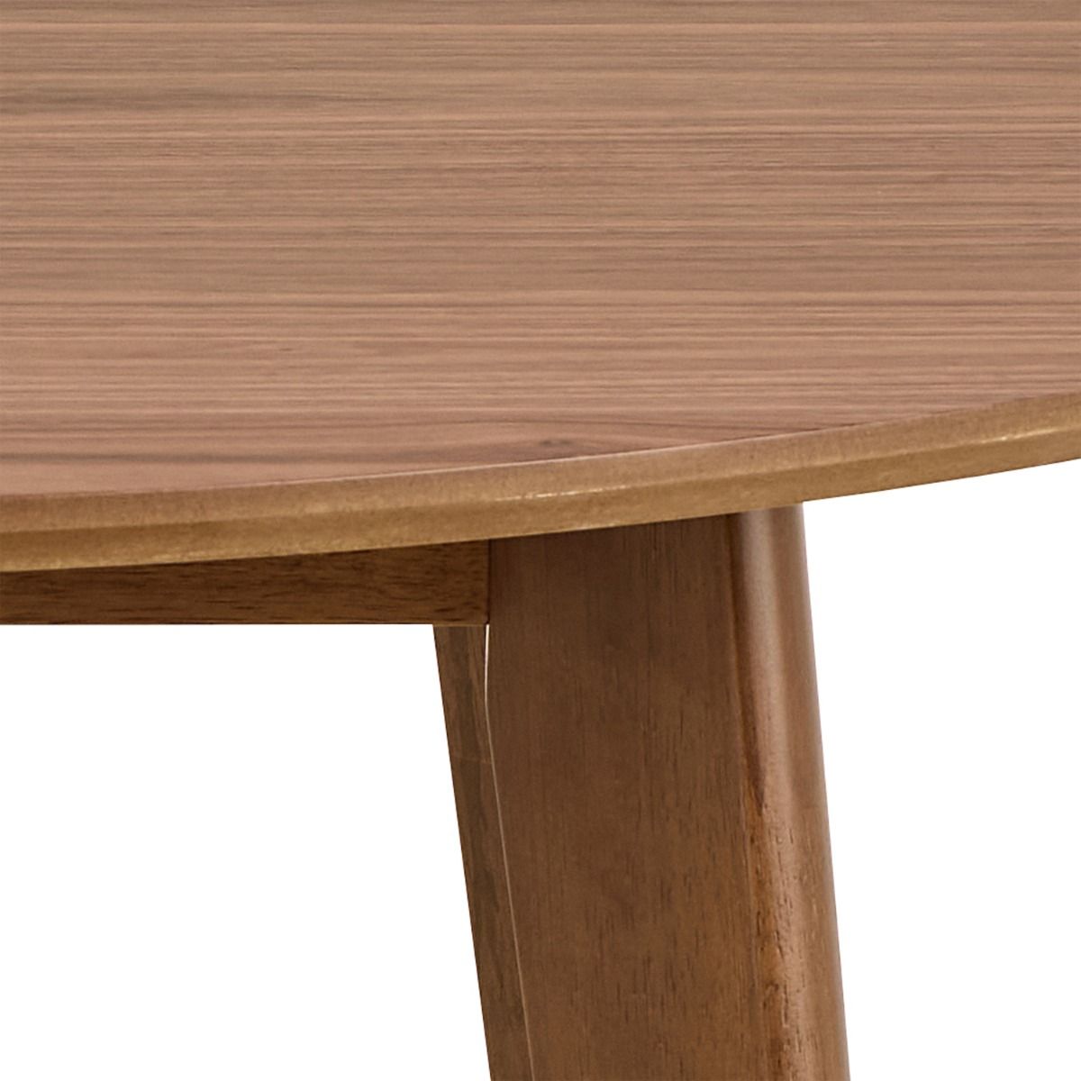 Roxby Round Dining Table in Walnut 120x120cm