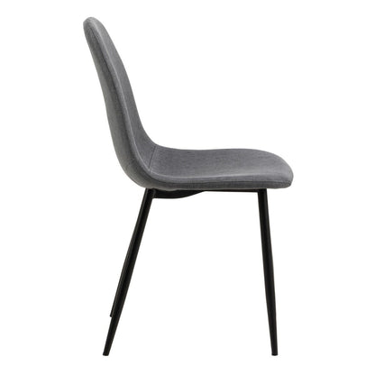 Celia Dining Chair in Light Grey Set of 4
