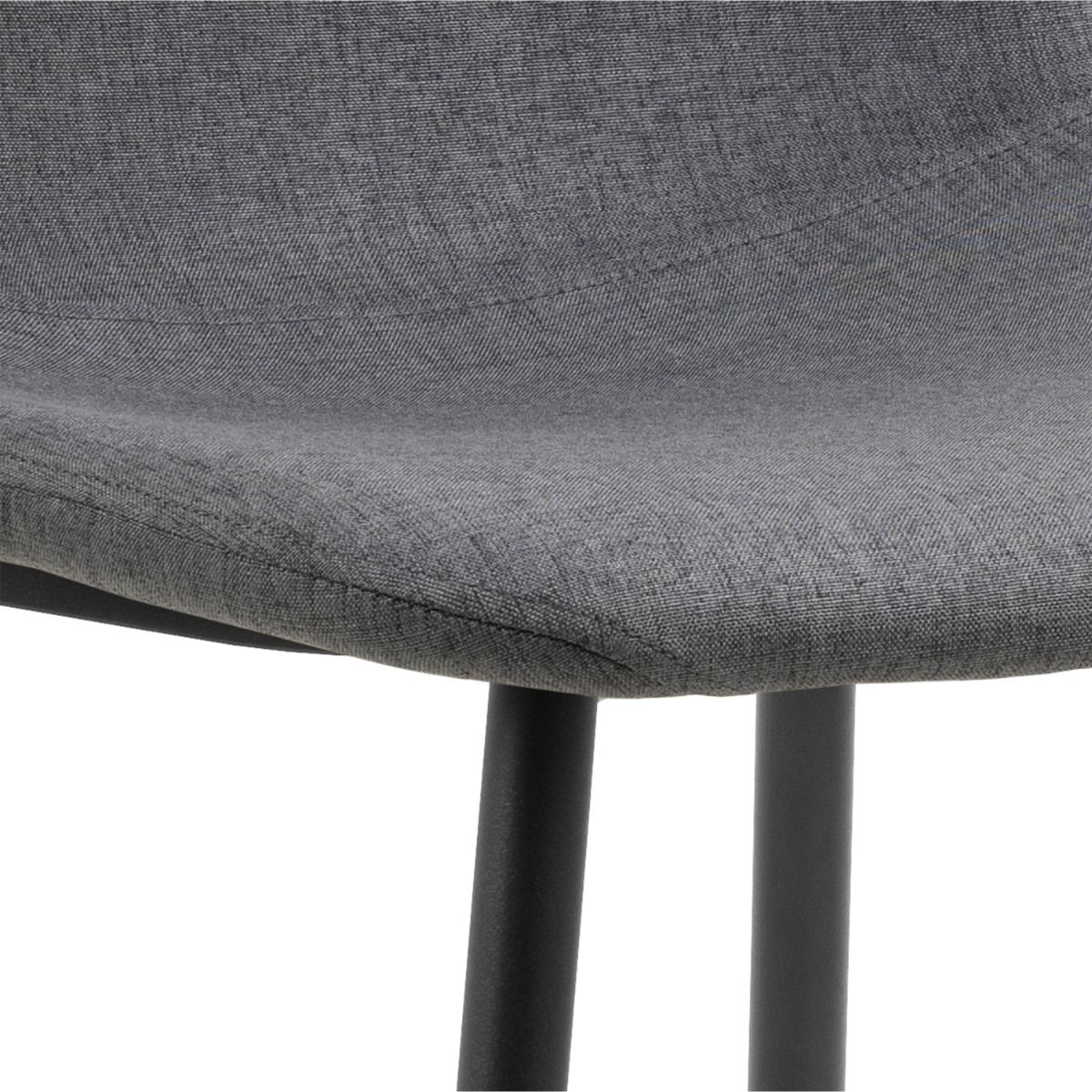 Celia Dining Chair in Light Grey Set of 4