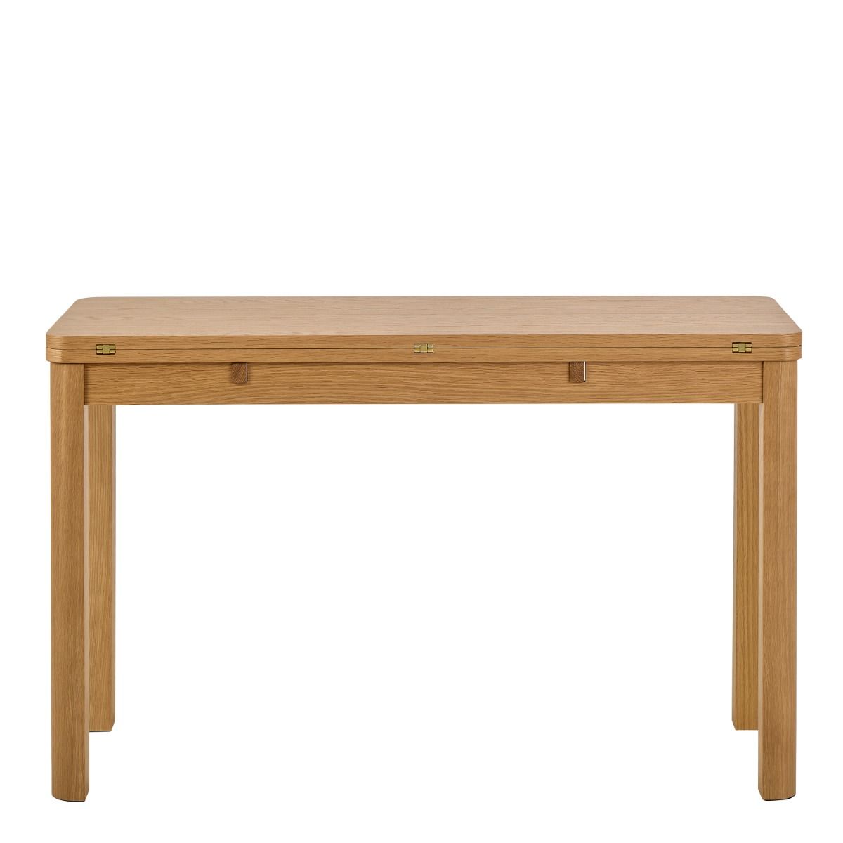 Southampton Extendable Rectangular Dining Table in Matt Oak 90x120cm