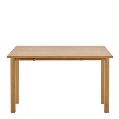 Southampton Extendable Rectangular Dining Table in Matt Oak 90x120cm