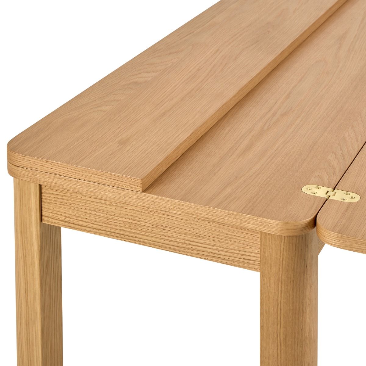 Southampton Extendable Rectangular Dining Table in Matt Oak 90x120cm