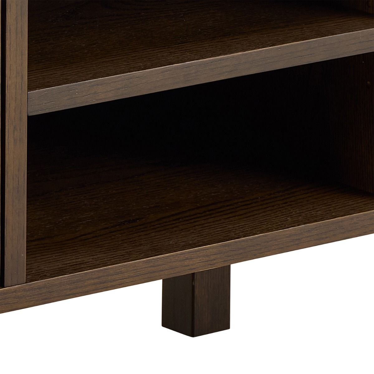 Southampton TV Unit 2 Doors 1 Shelf in Ceramic Cream