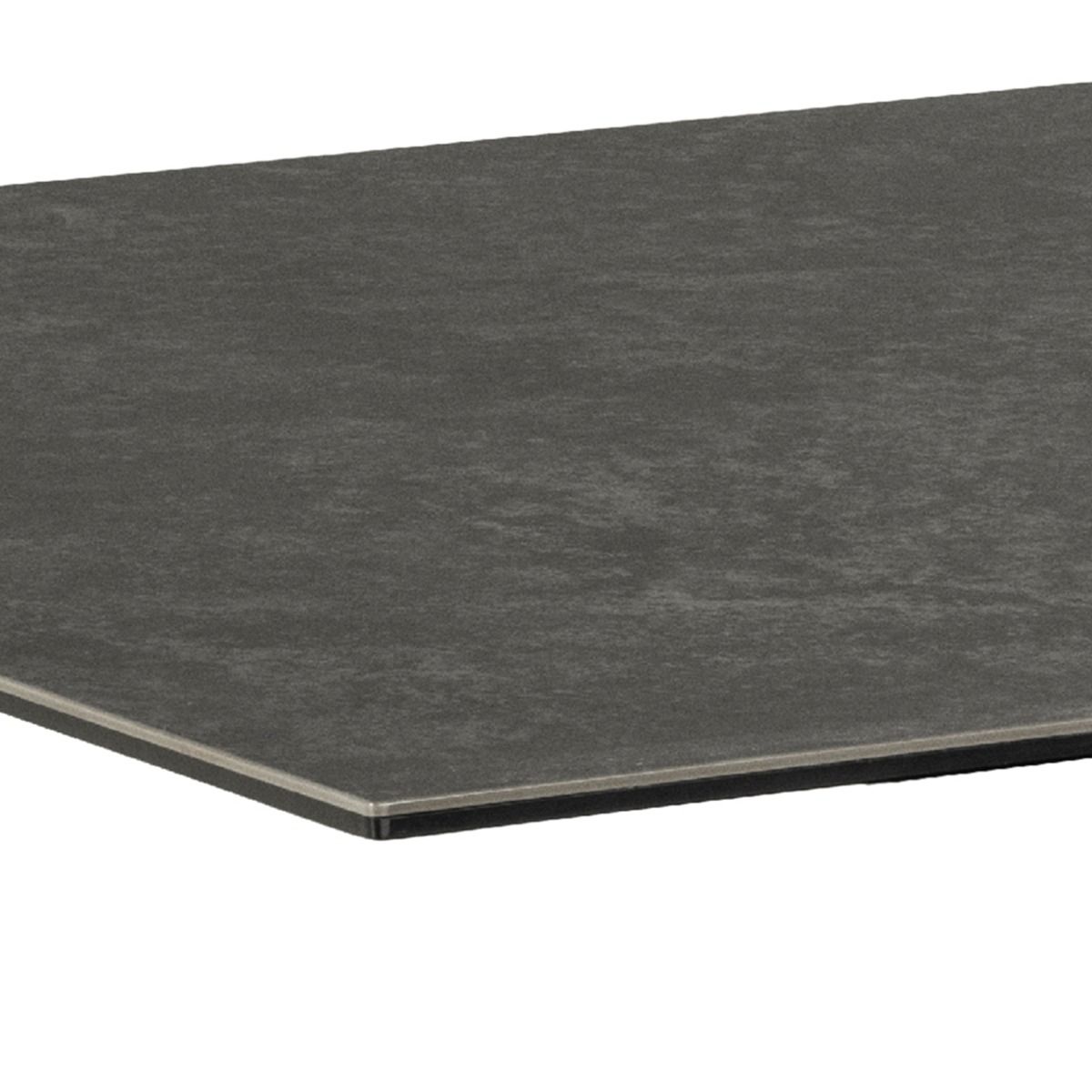 Heaven Dining Table with Ceramic Black Top 200x75.5cm