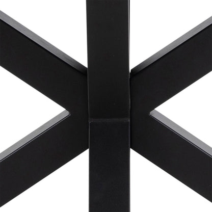 Heaven Dining Table with Ceramic Black Top 200x75.5cm