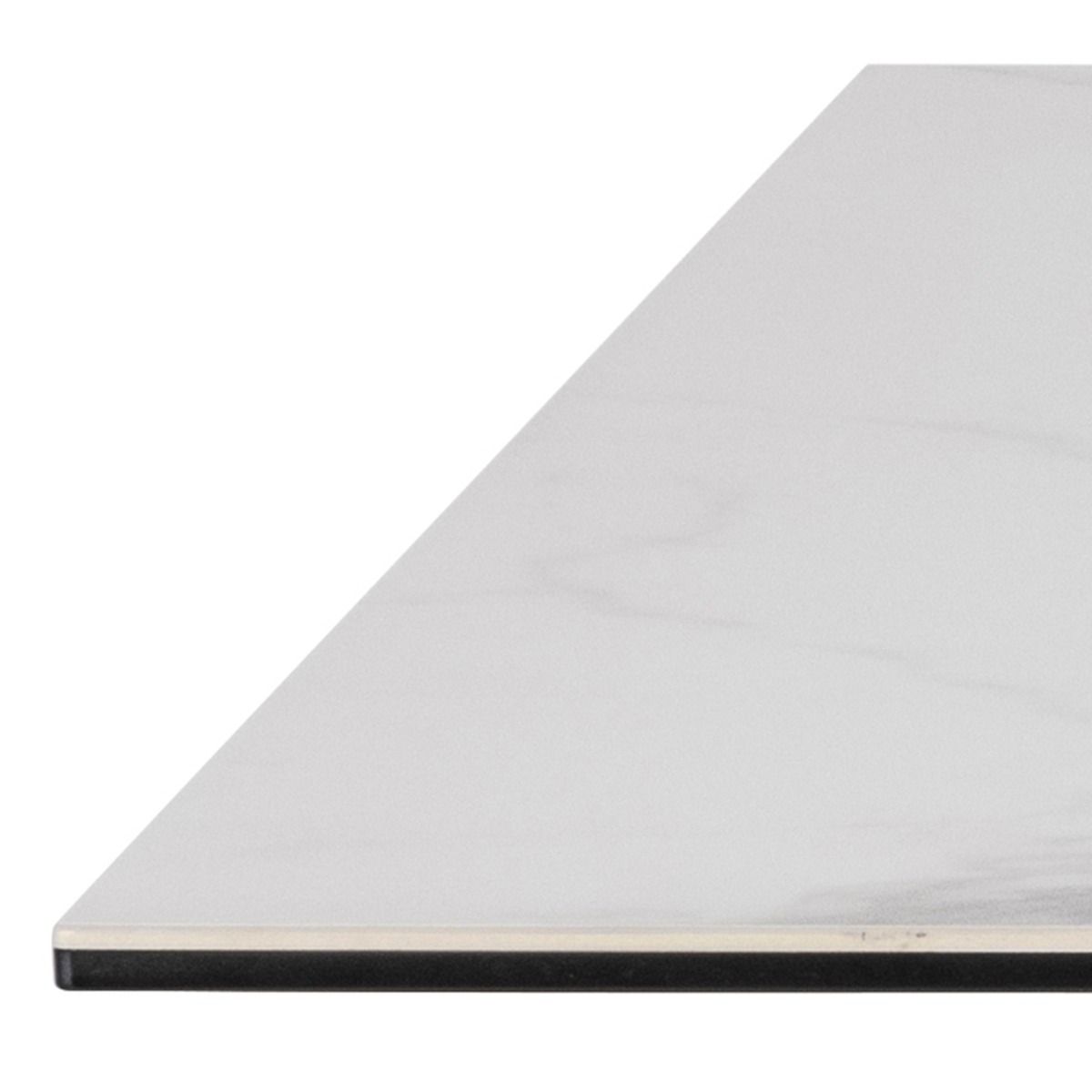 Heaven Dining Table in Ceramic White 160x90cm