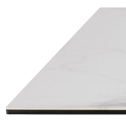 Heaven Dining Table in Ceramic White 160x90cm