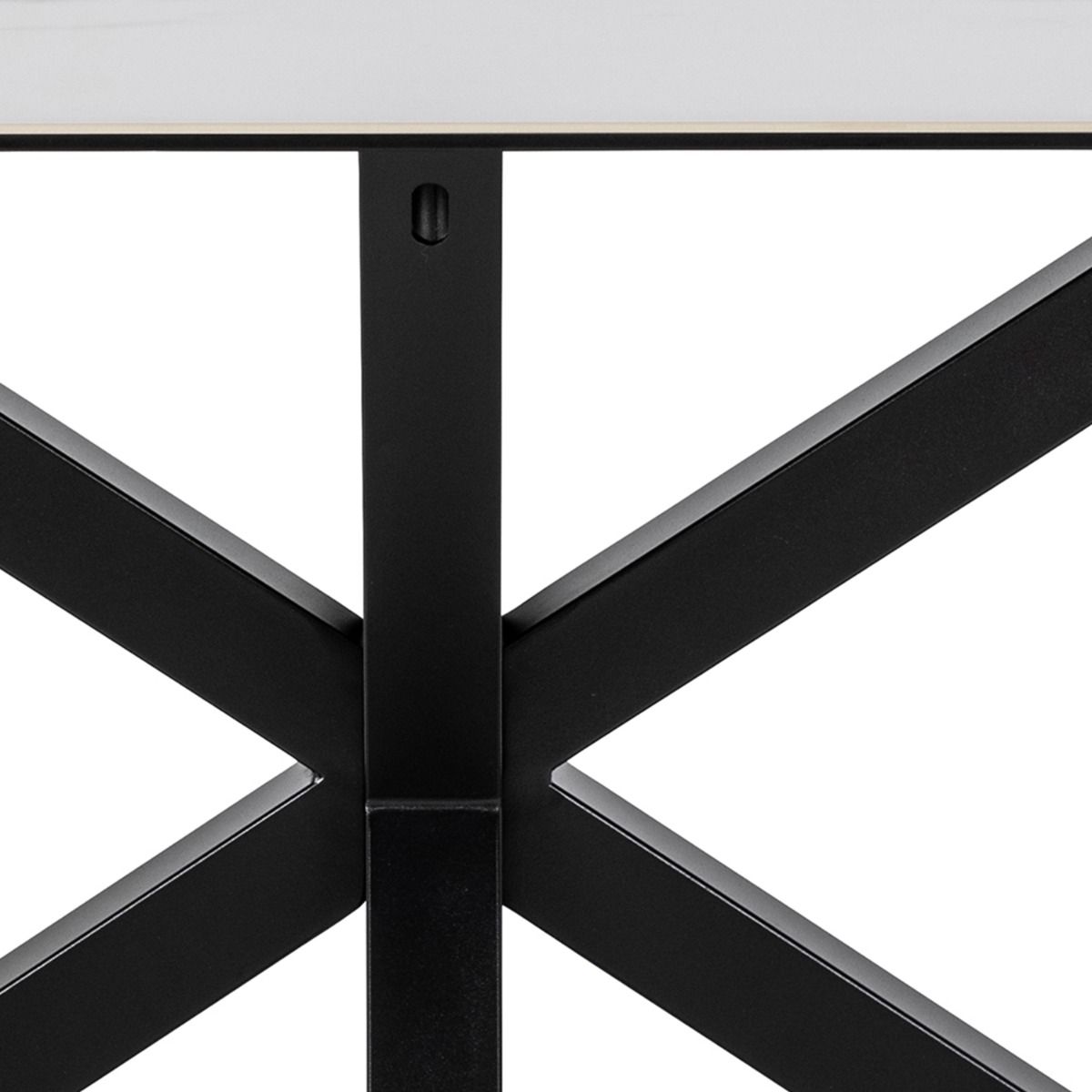 Heaven Dining Table in Ceramic White 160x90cm