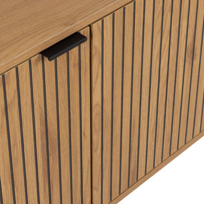 Jaipur Sideboard with 2 Doors and 1 Drawer in Wild Oak Matt