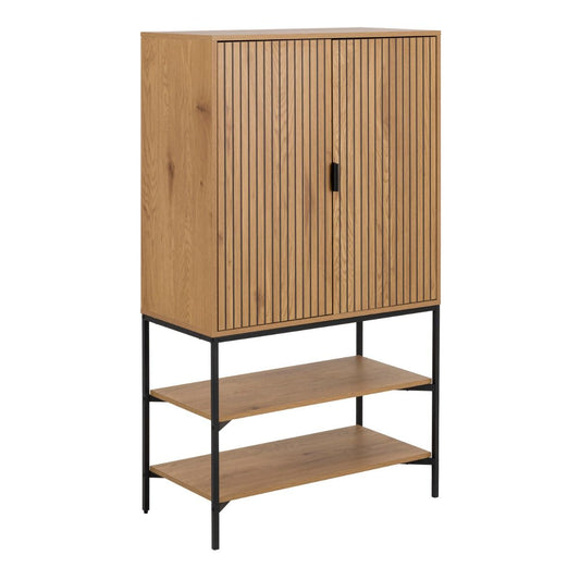 Jaipur Cabinet with 2 Doors in Wild Oak Matt