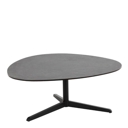 Barnsley Black Ceramic Coffee Table 100x95x41 cm