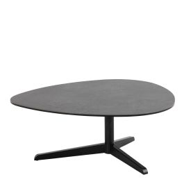 Barnsley Black Ceramic Coffee Table 84x77x34 cm