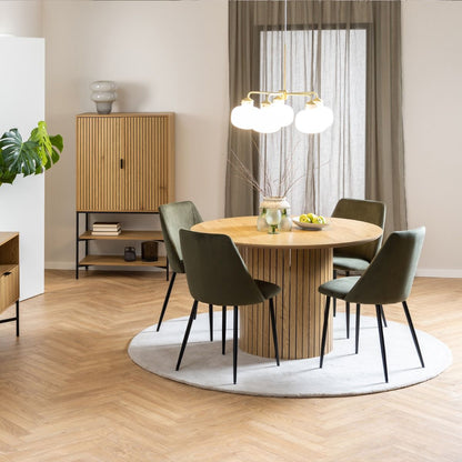 Yale Dining Table in Oak 120x120cm
