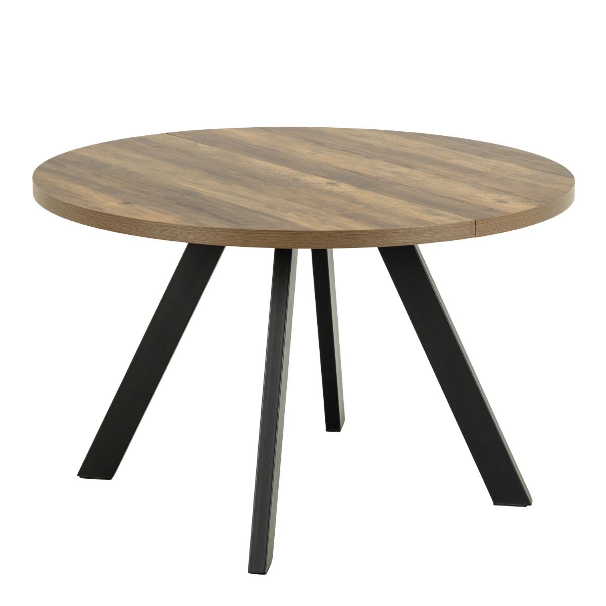Zalida Round Dining Table in Oak 210x120cm