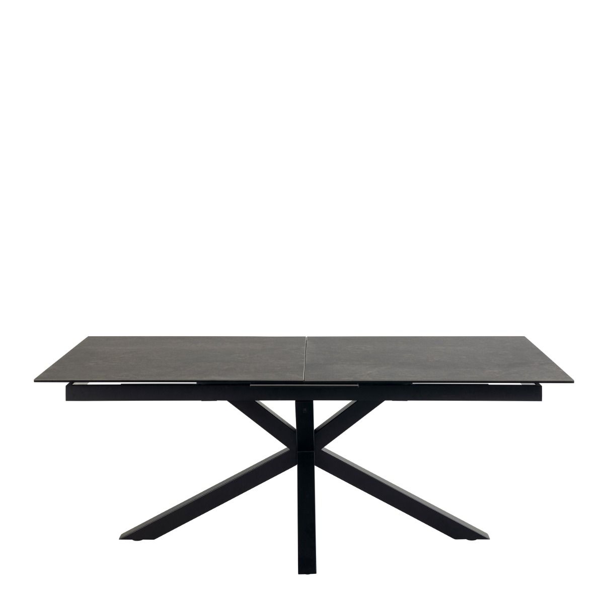 Heaven Extendable Dining Table with Ceramic Black Top 200–240cm