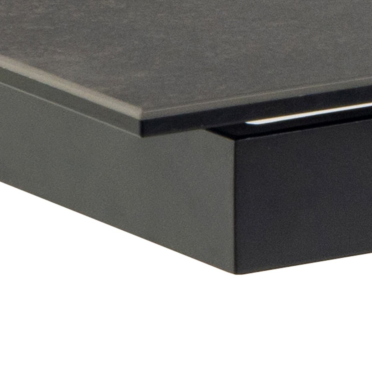 Heaven Extendable Dining Table with Ceramic Black Top 200–240cm