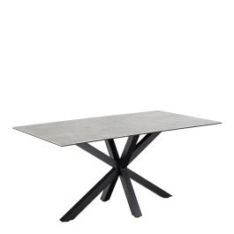 Heaven Dining Table in Ceramic Grey 160x90cm
