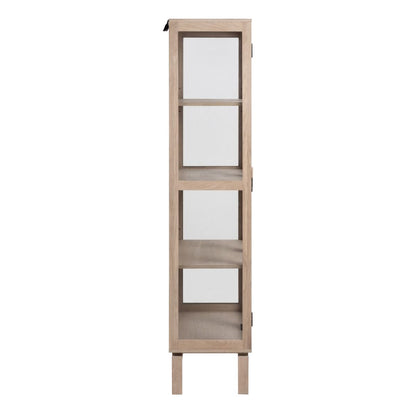 Linley Display Cabinet in White Oak.