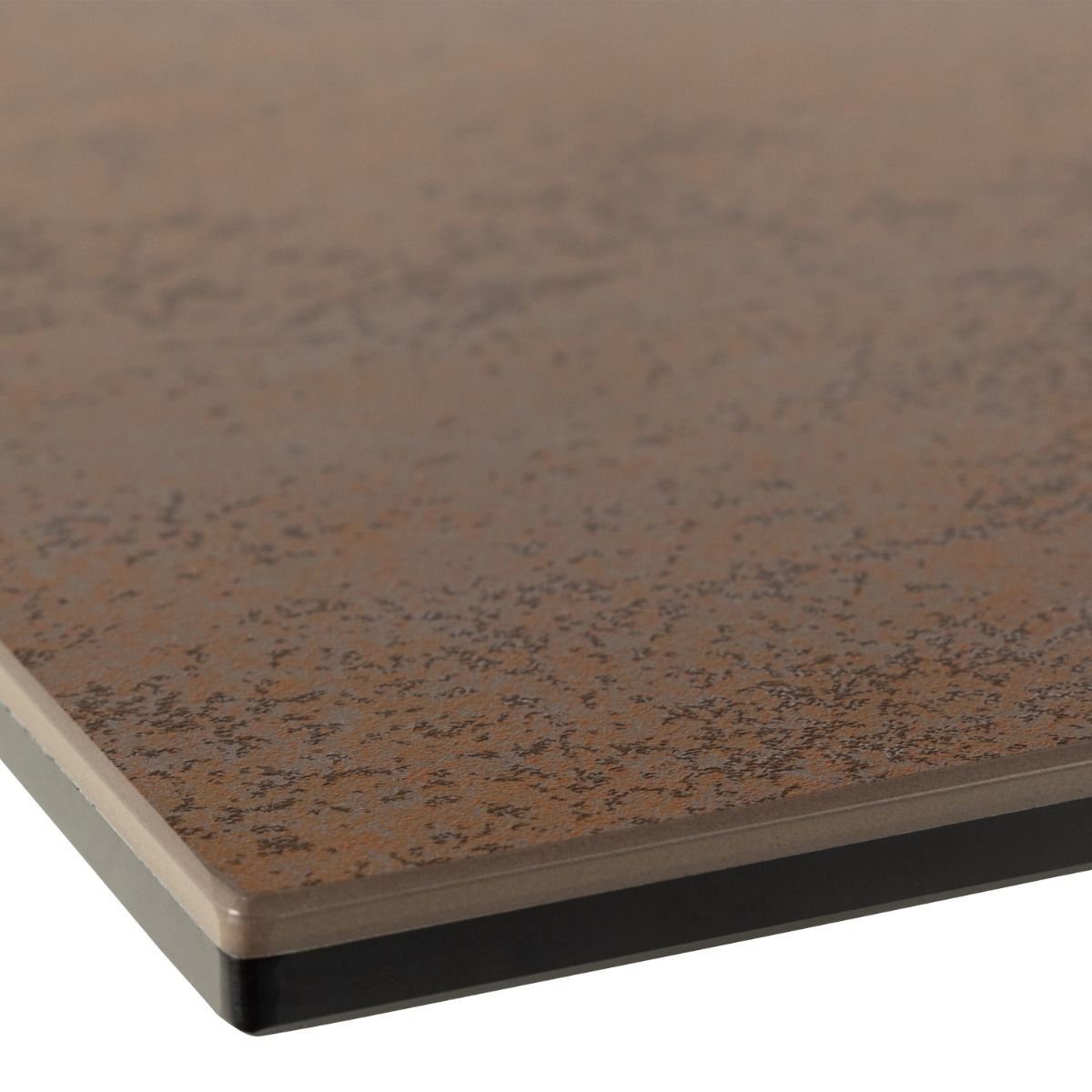 Heaven Extendable Dining Table with Ceramic Rusty Brown Top 168–210cm