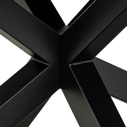 Heaven Extendable Dining Table with Ceramic Rusty Brown Top 200–240cm