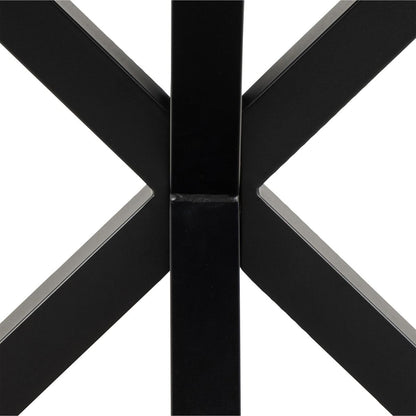 Heaven Round Dining Table with Ceramic Grey Top 119cm