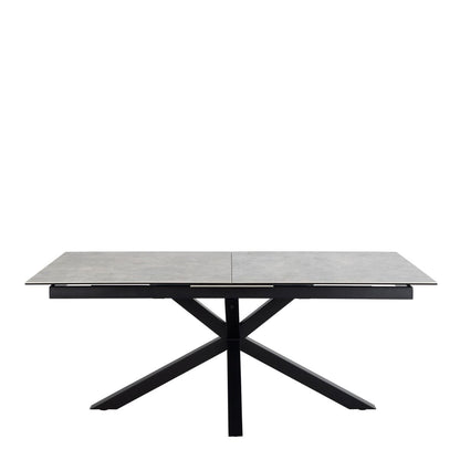 Heaven Extendable Dining Table with Ceramic Grey Top 200–240cm