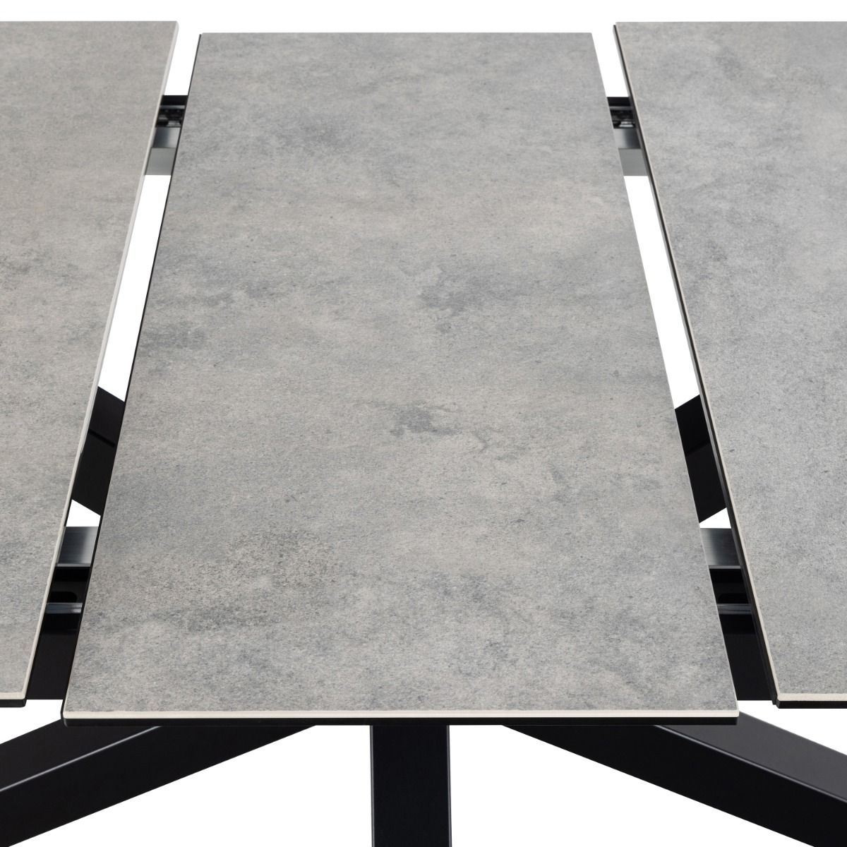 Heaven Extendable Dining Table with Ceramic Grey Top 200–240cm