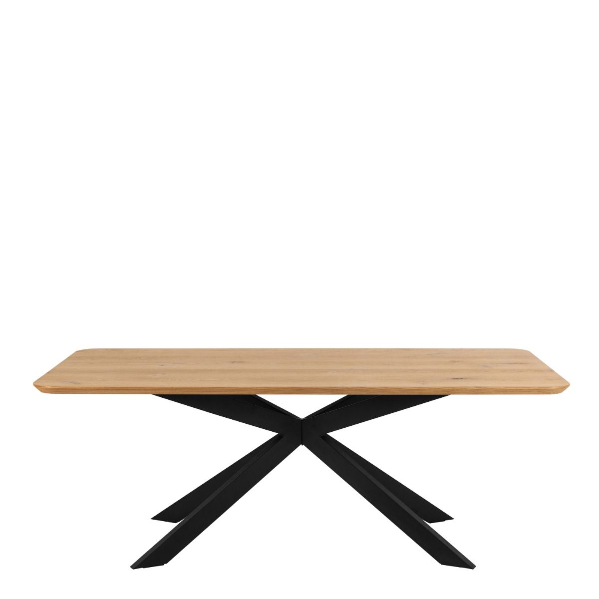Irwine Dining Table in Matt Oak 200x100cm