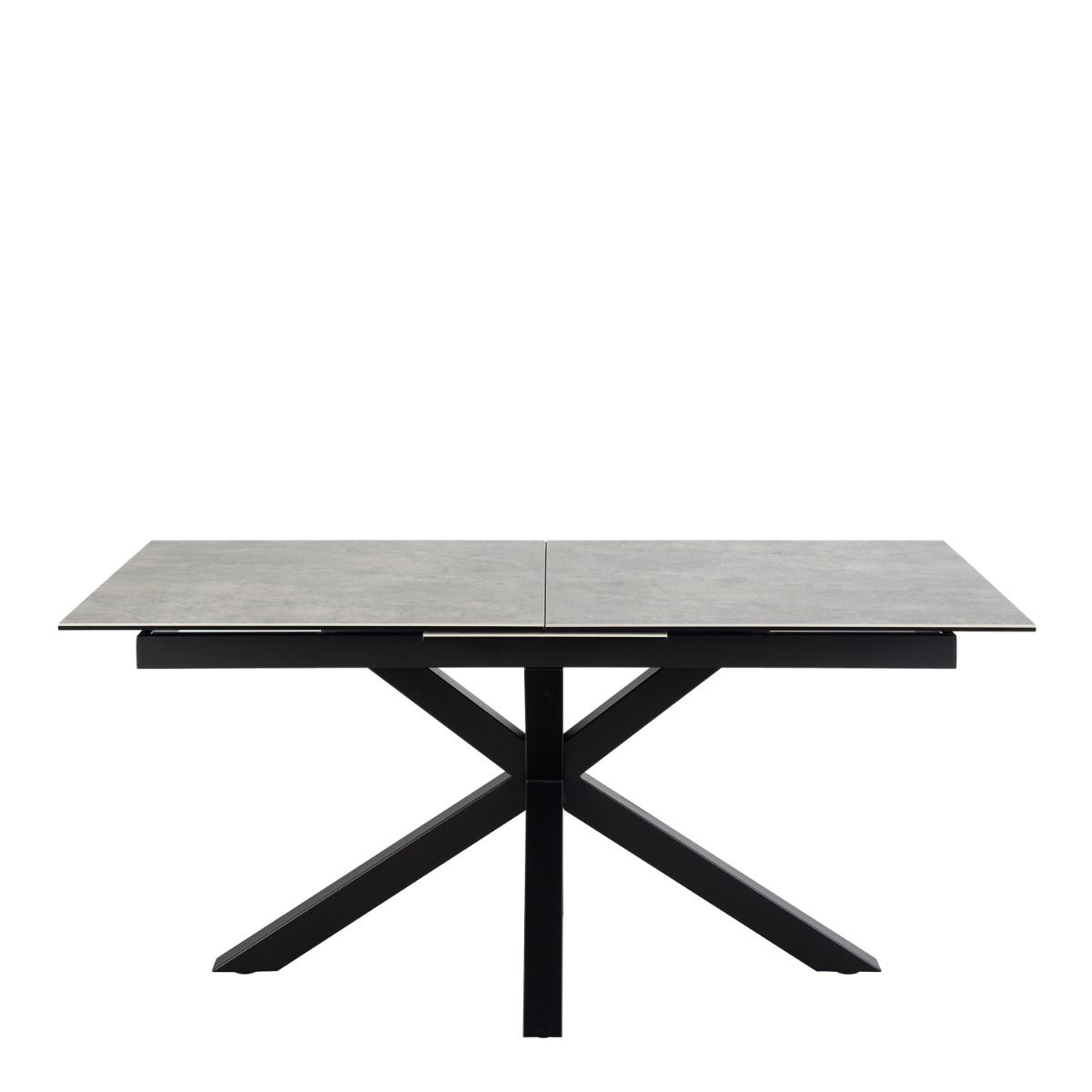 Heaven Extendable Dining Table with Ceramic Grey Top 168–210cm