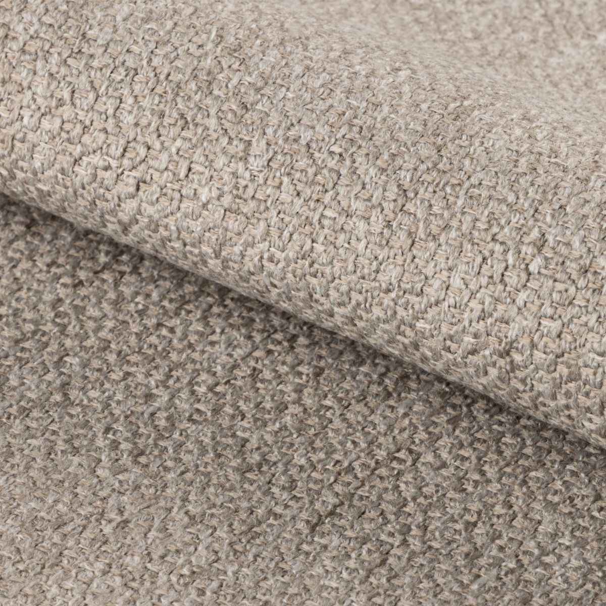 Soli Round Dining Table in Oak/Black 120x120cm includes 4 Darlene Dining Chairs with Armrest and Swivel Function in Beige