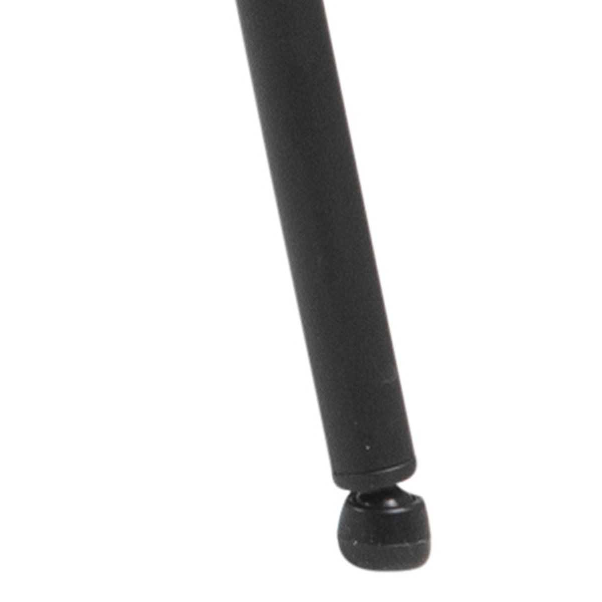 Christo Dining Table in Oak 220x105cm including 6 Lima Dining Chairs with Armrest in Black