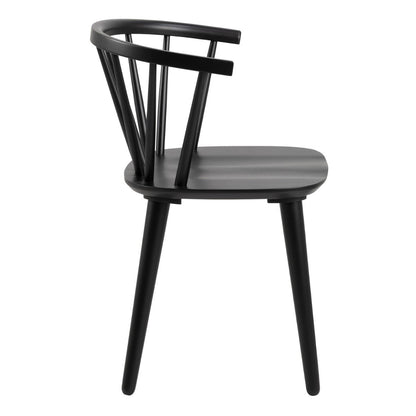 Christo Dining Table in Oak 220x105cm includes 6 Ida Dining Chairs in Black