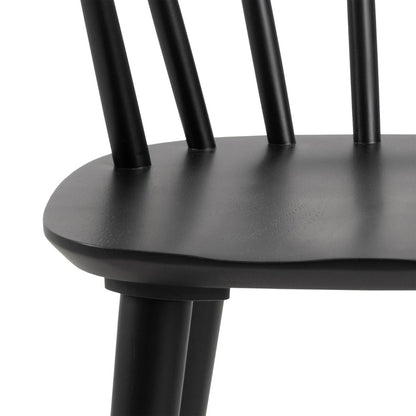 Christo Dining Table in Oak 220x105cm includes 6 Ida Dining Chairs in Black