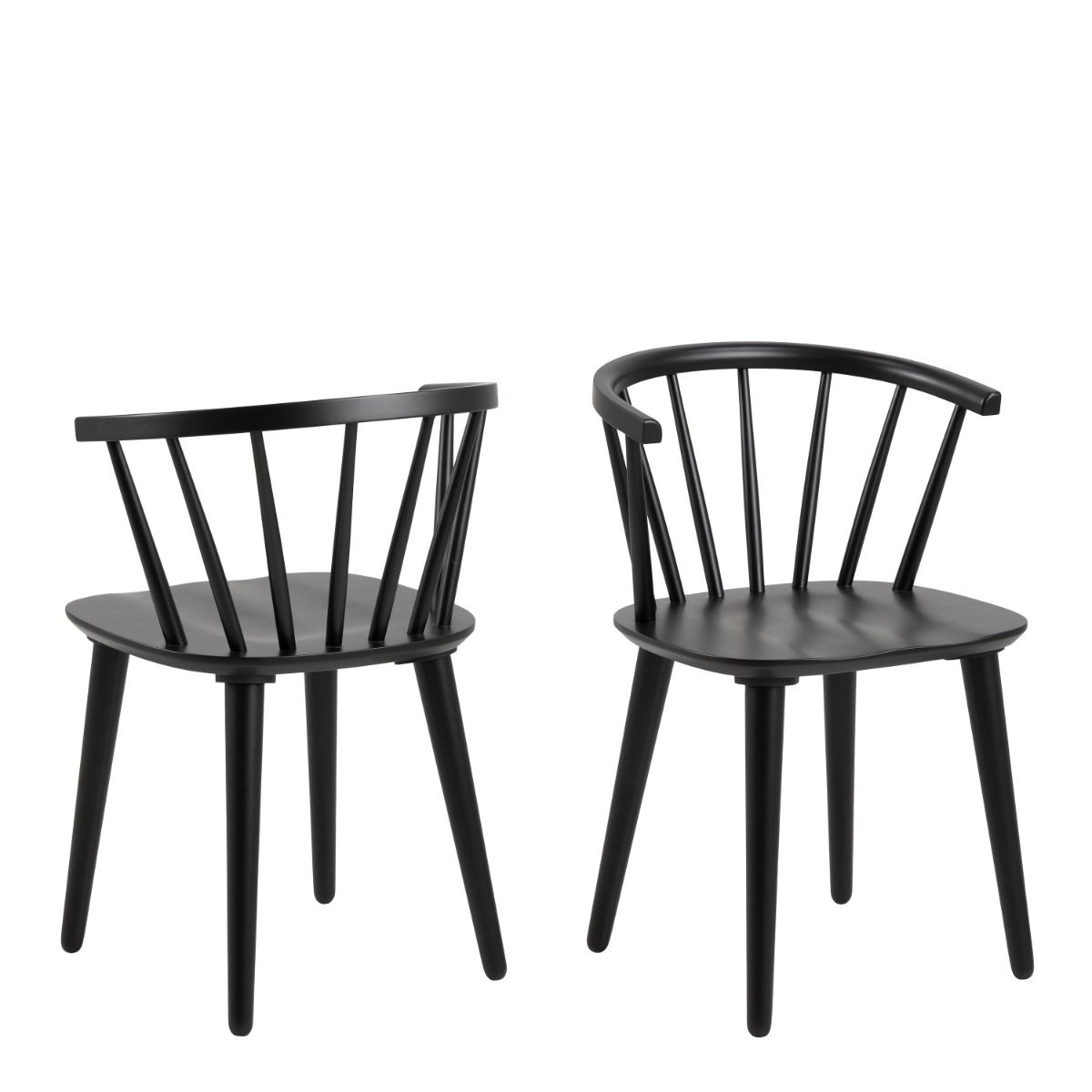 Christo Dining Table in Oak 220x105cm includes 6 Ida Dining Chairs in Black