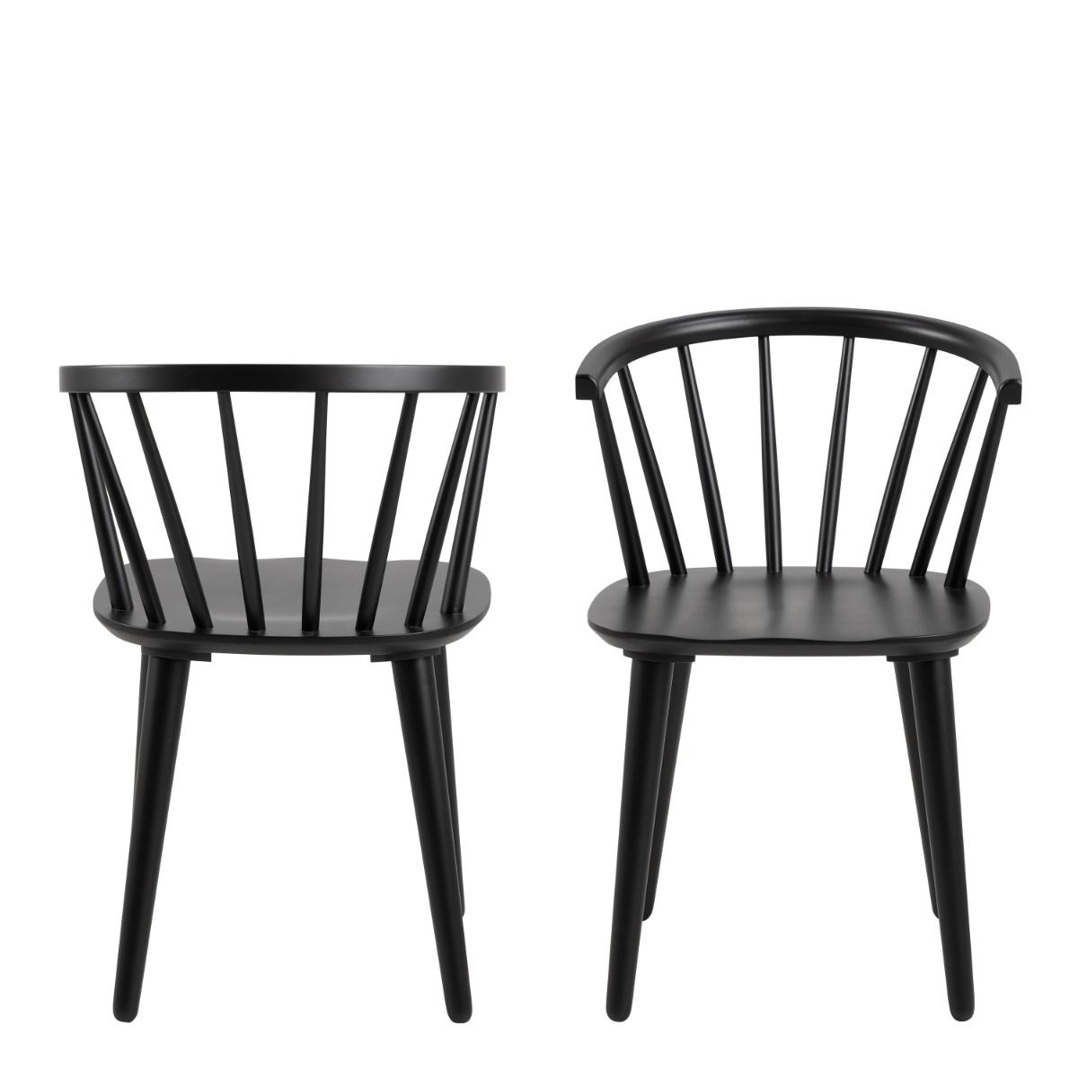 Christo Dining Table in Oak 220x105cm includes 6 Ida Dining Chairs in Black