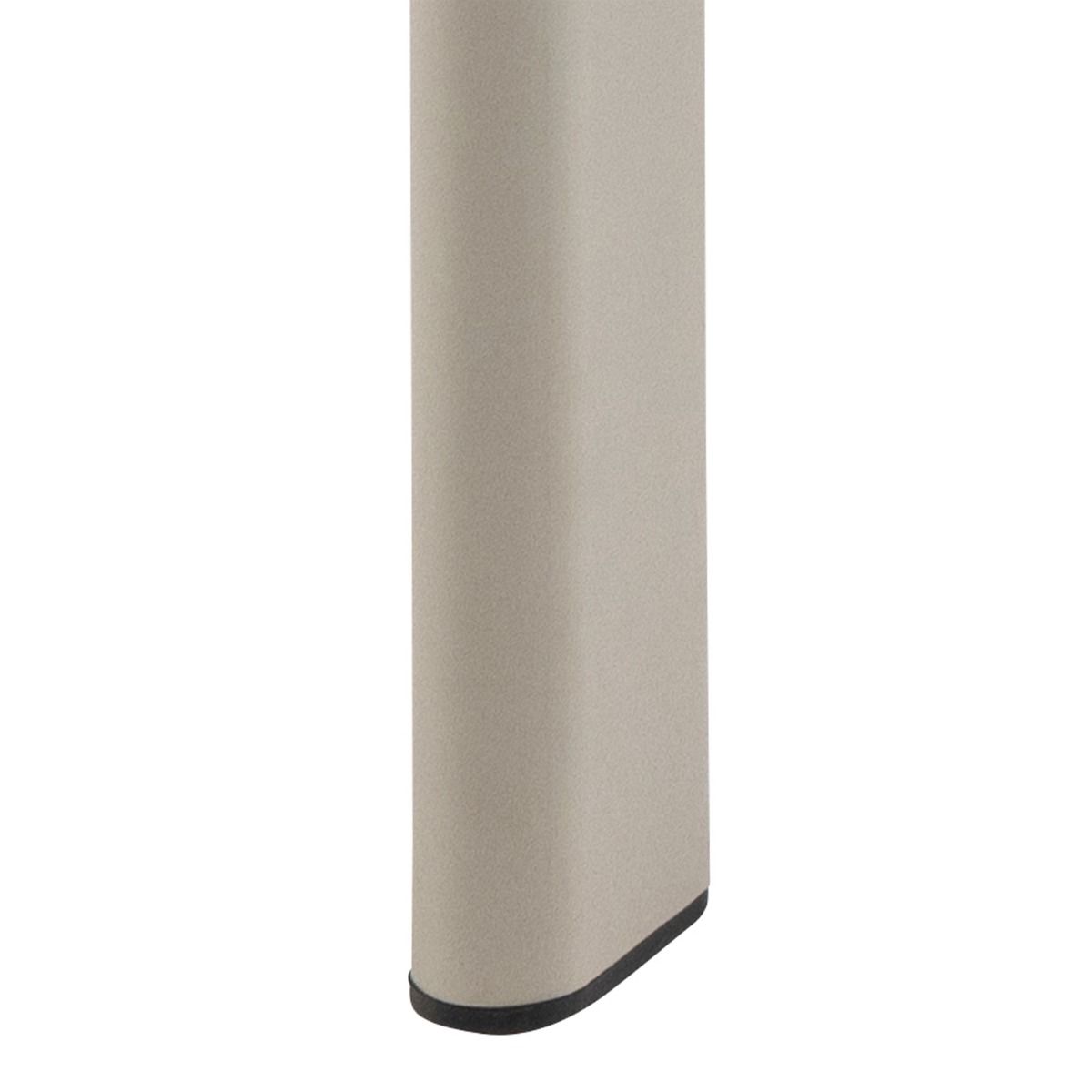 Palermo Ceramic Dining Table in Grey 160x90cm