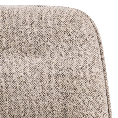 Wicklow Rectangular Dining Table in Grey/Black 140x80cm includes 4 Brooke Dining Chairs in Monza Beige