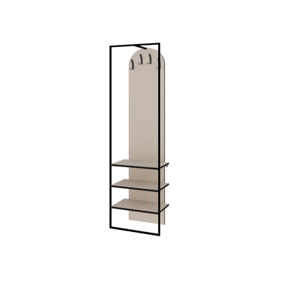 Modern Archy Hall Stand Coat Rack with Shoe Storage
