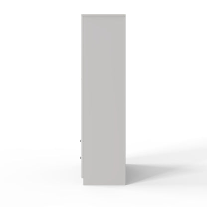 FWStyle Artus Shaker 2 Door 2 Drawer Wardrobe – Matt White