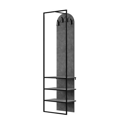 Modern Archy Hall Stand Coat Rack with Shoe Storage