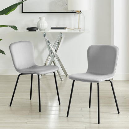 Asti Grey Marble Ceramic Top Dining Table & 4 Asti Chairs