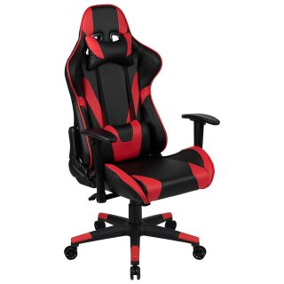 X20 Black & Red Faux Leather Gaming Office Chair