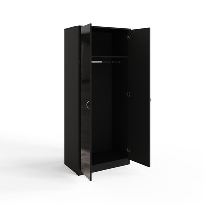 Chilton Black Gloss 3 Piece Bedroom Furniture Set