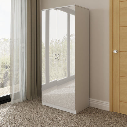 Chilton White Gloss 3 Piece Bedroom Furniture Set