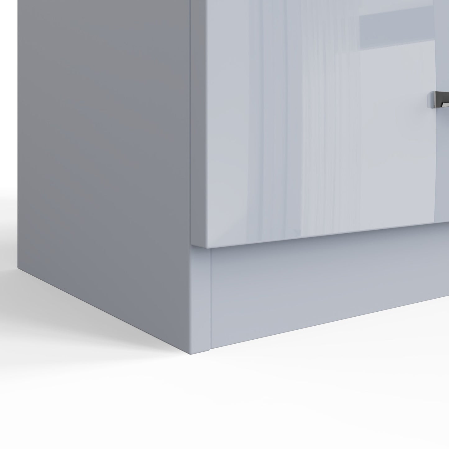 Chilton 8 Drawer Chest of Drawers – Grey Gloss Front