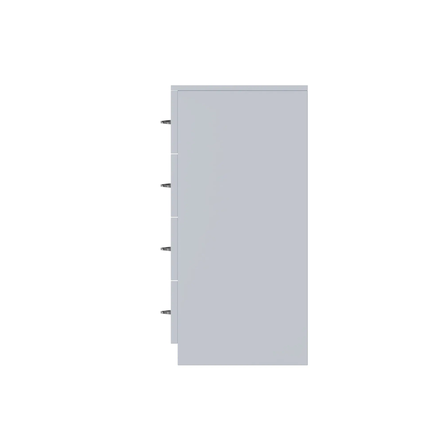 Chilton 8 Drawer Chest of Drawers – Grey Gloss Front
