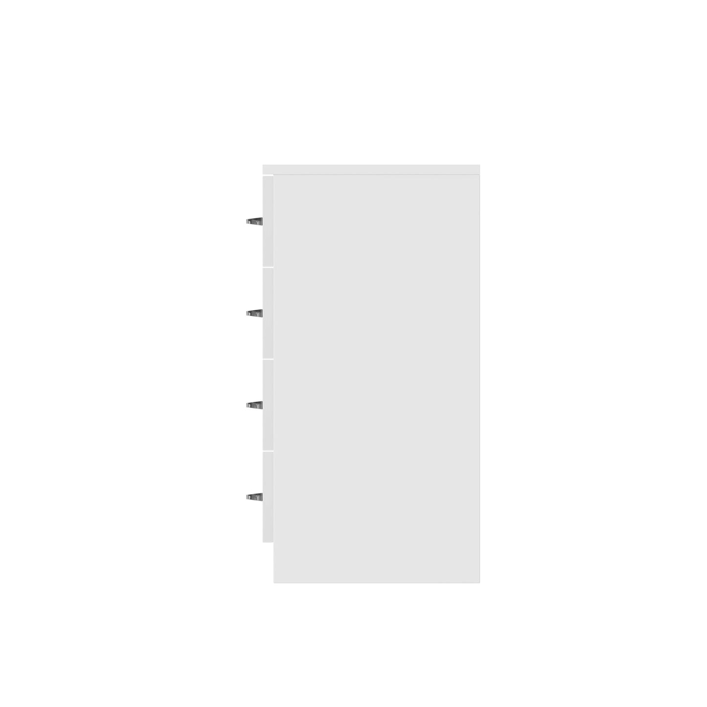 Chilton 8 Drawer Chest of Drawers – White Gloss Front