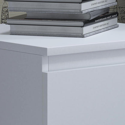 Pair of Carlton 2 Drawer Bedsides – Matt White