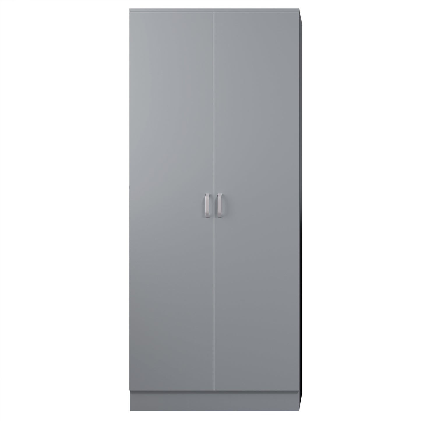 FWStyle Tunis 2 Door Wardrobe – Matt Grey Finish