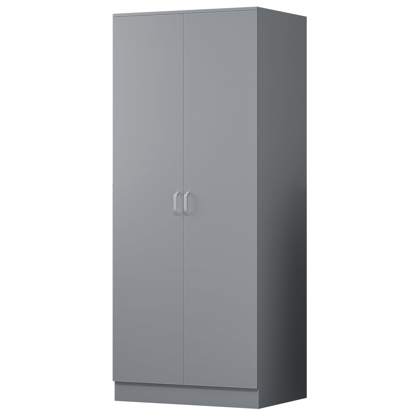 FWStyle Tunis 2 Door Wardrobe – Matt Grey Finish